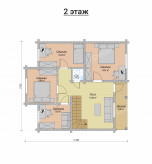 Дом из клееного бруса VZ-310